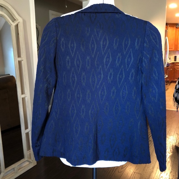 Daniel Cassin Blue Dress Blazer - Picture 7 of 16
